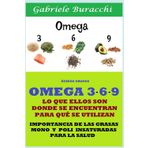 OMEGA 3 - 6 - 9 LO QUE ELLOS SON DONDE SE ENCUENTRAN PARA QUÉ SE UTILIZAN IMPORTANCIA DE LAS GRASAS MONO Y POLI INSATURADAS PARA LA SALUD (Conoce tu cuerpo. Vive y sana de forma natural)