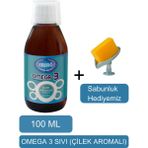 Omega 3 Sıvı (Çilek Aromalı Balık Yağ) Gıda Takviyesi-Sabunluk Hediyemiz 2011-10