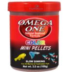 Omega One 270 ml 100 gr Color Mini Pellets Balık Yemi