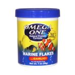 Omega One Garlic Marine Flakes 1000 ml 148 gr Balık Yemi