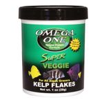 Omega One Super Veggie Kelp Flakes 100 gr Açık Balık Yemi