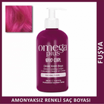 Omega Plus Bad Girl Fuşya Amonyaksız Renkli 250 ml Saç Boyası