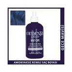 Omega Plus Bad Girl Gece Mavisi Amonyaksız Renkli 250 ml Saç Boyası