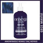 Omega Plus Bad Girl Gece Mavisi Amonyaksız Renkli Saç Boyası 250 standart