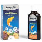 Omega Vit Plus+ Omega 3 Vitamin Portakal Aromalı 100 ml Şurup Balık Yağı