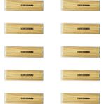 Omeyva Ahşap Bambu Sivri Uçlu Patates Kızartma Çubuğu Çöp Şiş - Boy:35 Cm./en:5 Mm. -100 Adetlik 10 Paket