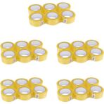 Omeyva Bant Güçlü Sağlam Kaliteli Şeffaf Koli Bandı Bantı / 45 mm x 100 Metre / 6'lı 5 Paket - 30 Adet