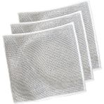 Omeyva Bulaşık Ovma Ovalama Yanmış Yağ Ağır Kir Bezi Teli Telli Bez - 20X20 Cm. - 3 Adetlik Paket