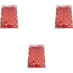Omeyva Desenli Metalize Hediye Paketi Yapışkanlı Torba Poşet - 20X35 Cm. - 100 Adetlik 3 Paket - 20 x 35 cm - Metalik Gri - 300 Adet