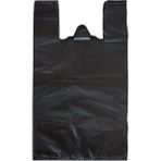 Omeyva Siyah Dökme Market Poşeti Torbası - Hışır Atlet Poşet - Küçük Boy - 22 x 42 Cm. - 3 Kg.