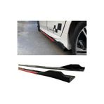 Omg Oto Hyundai I20 2009-2014 Kırmızı Şeritli Yan Marşpiyel 2 Adet Piona Black