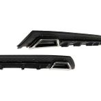 OMGarage Focus 1998-2005 Piona Black Krom Kare Egzozlu Difüzör Mat Siyah