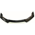 OMGarage Mercedes S W126 1979-1991 Beyaz Şeritli Ön Ek Ön Lip Piona Black 4 Prç