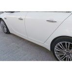 OMGarage Opel Insignia A Opc Line Marşpiyel Seti Mat Siyah Plastik 2008 ve 2017 Arası