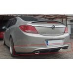 OMGarage Opel Insignia Opc Line Arka Ek Mat Siyah Plastik 2008 2009 2010 2011 2012 2013 Makyajsız Kasa