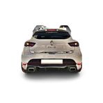 OMGARAGE Renault Clio 4 Rs Difüzör Piona Black + Egzoz Ucu Kromlar 2012 - 2016