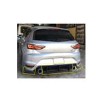 OMGARAGE Seat Leon Mk3 Aero Arka Tampon Flap Flaplar Splitter Bıçak