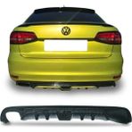 OMGarage Volkswagen Jetta Mk6 Custom Difüzör Parlak Siyah Difizör Plastik 2014 2015 2016 2017 2018