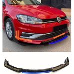 OMGarage Vw Golf Mk3 1991-1999 Mavi Şeritli Ön Ek Ön Lip Piona Black 4 Prç