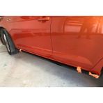 OMGarage Vw Polo Mk6 R Line Yan Marşpiyel Seti Piona Black 2018 - 2021