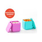 Omiebox - Bento Kutusu İç Bölme Kapları 2li Pembe/turkuaz Diğer