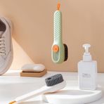 Omilife Ayakkabı Fırçası Deterjan Hazneli Ayakkabı,Bot Temizleme Yıkama Fırçası