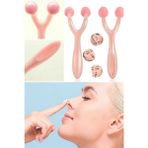 Omilife Burun Masaj Aleti Burun Yüz Silindir Şekillendirici Inceltme Rulosu Masaj Aleti