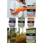Omilife Çok Amaçlı Mikrofiber Cam Ayna Araba Mutfak Fiber Genel Temizlik Bezi