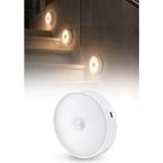 Omilife Hareket Sensörlü USB Şarjlı Beyaz LED Işık Lamba (Sensörlü) - RGB