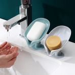 Omilife Sabunluk Vantuzlu Sünger Sabun Tutucu Su Giderli Sabunluk
