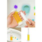 omilife Sarı Tuvalet Temizleme Jeli Klozet Banyo Koku Giderici Damga Seti Desenli Koku Giderici Wc Jeli