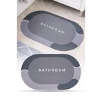 omilife Sihirli Su Emici Banyo Paspası Kaydırmaz Tabanlı 35 Mm Kalınlık Abdest Ayak Kurulama Matı