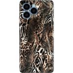 Omix X6 Kılıf Desenli Baskılı Tpu Rubber Kapak Leopar Sanat - 001-Renkli