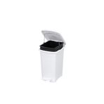 Omnipazar Elf-İ344 Slim Pedallı Plastik Çöp Kovası İç Kovalı 8 Lt