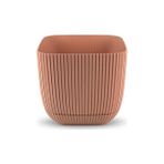 Omnipazar KRS-383 Dekoratif Plastik Mercan Kare Saksı 1.8 Litre No 3 - Pembe