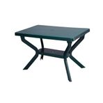 Omnipazar Mt-Gf240 Prima Roccia Plastik Dikdörtgen Bahçe Balkon Masa 70X110 Cm