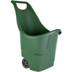 Omnipazar So-Baha Tekerlekli Bahçe Düzenleme Arabası 50 Litre - Yeşil