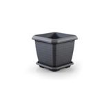 Omnipazar So-Hk04 Hisar Kare Tabaklı Saksı 44 Lt No 4
