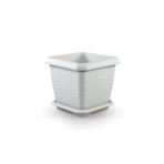 Omnipazar So-Hk05 Hisar Kare Tabaklı Saksı 74,3 Lt No 5