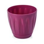 Omnipazar SO-P001 Papatya Saksı Takım 0,7 Litre No 1 - Vişne