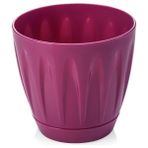 Omnipazar SO-P004 Papatya Saksı Takım 6 Litre No 4 - Vişne