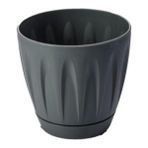 Omnipazar SO-P005 Papatya Saksı Takım 12 Litre No 5 - Antrasit
