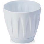 Omnipazar SO-P005 Papatya Saksı Takım 12 Litre No 5 - Beyaz