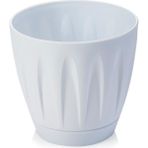 Omnipazar SO-P006 Papatya Saksı Takım 22 Litre No 6 - Beyaz