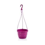Omnipazar SO-SM01 Safir Makrome Askılı Balkon Saksı Takımı 1,7 Litre No 1 - Vişne