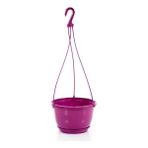 Omnipazar SO-SM02 Safir Makrome Askılı Balkon Saksı Takımı 3.4 Litre No 2 - Vişne