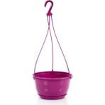 Omnipazar SO-SM03 Safir Makrome Askılı Balkon Saksı Takımı 6 Litre No 3 - Vişne