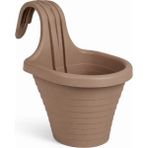 Omnipazar So-Tom3 Tombik Askılı Balkon Saksı 3 Litre No: 3 - Mocha