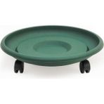 Omnipazar SO-TT03 Tekerlekli Saksı Tabağı No 3 - Yeşil