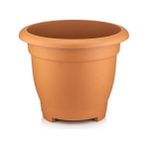 Omnipazar So-Vhs6 Dekoratif Vaha Saksı Iç ve Dış Mekan 21 Litre No 6 - Kiremit